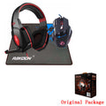 Headset + Gaming Mouse + Large Mouse pad